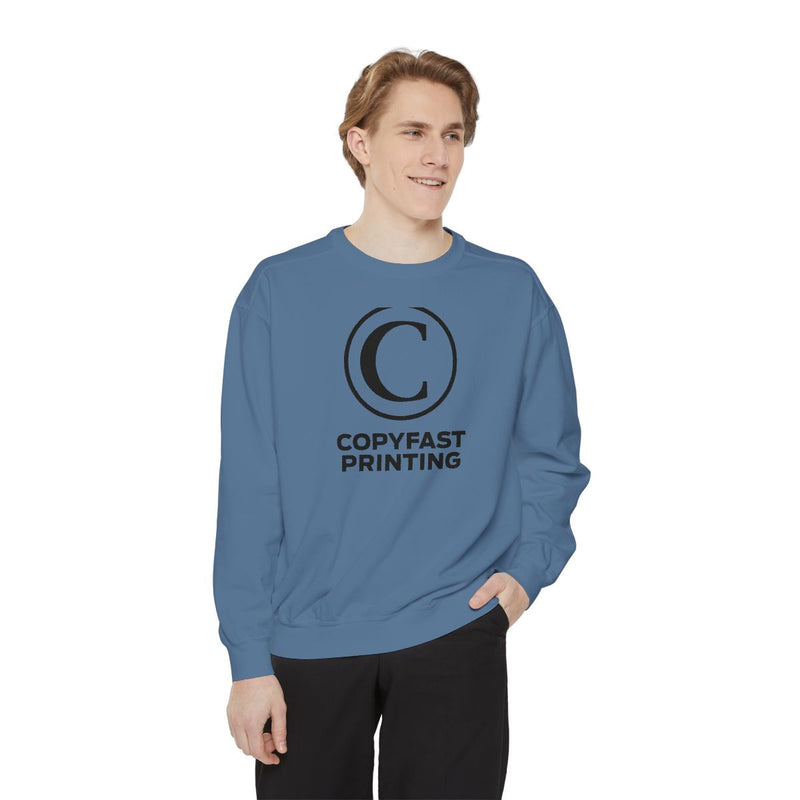 Custom Garment-Dyed Sweatshirt