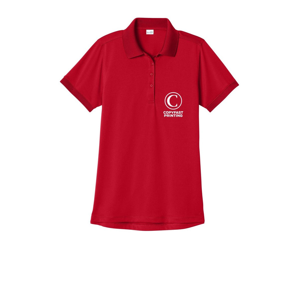 Custom Logo Women's Workwear Pro Polo |real|lead|Red