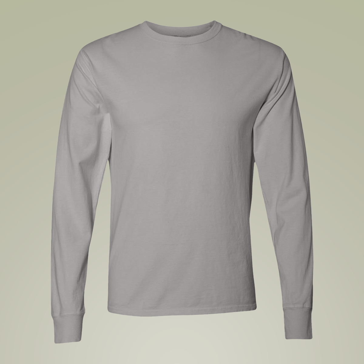 Custom Garment-Dyed Long Sleeve