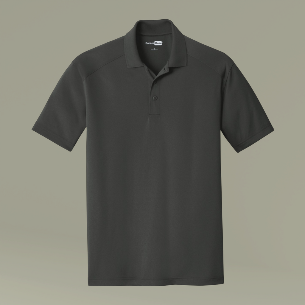 Custom Embroidered Snag-Proof Work Polo |real|blank|Charcoal