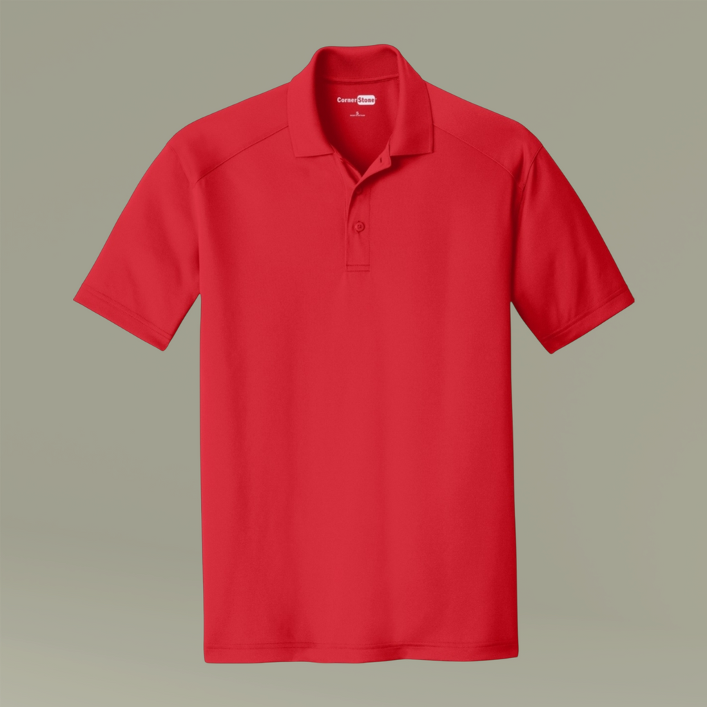 Custom Embroidered Snag-Proof Work Polo |real|blank|Red