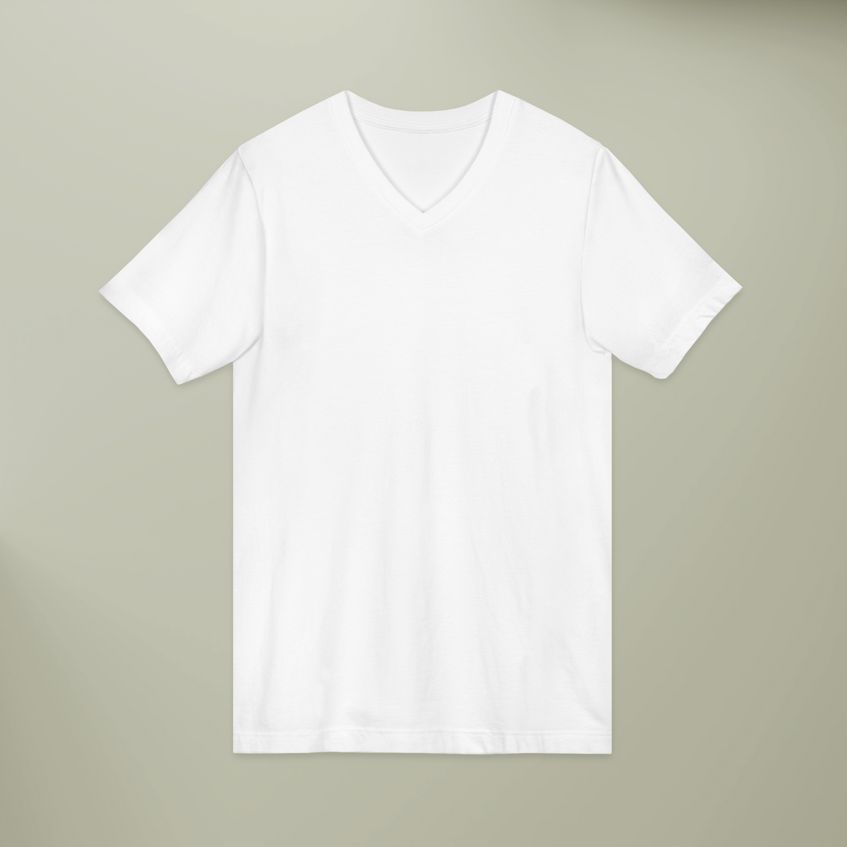 Custom Bella+Canvas V-Neck T-Shirt