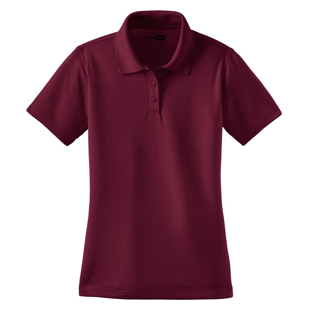 Custom Logo Women's Snag-Proof Polo |real|blank|Maroon