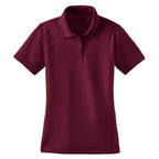 Custom Logo Women's Snag-Proof Polo |real|blank|Maroon
