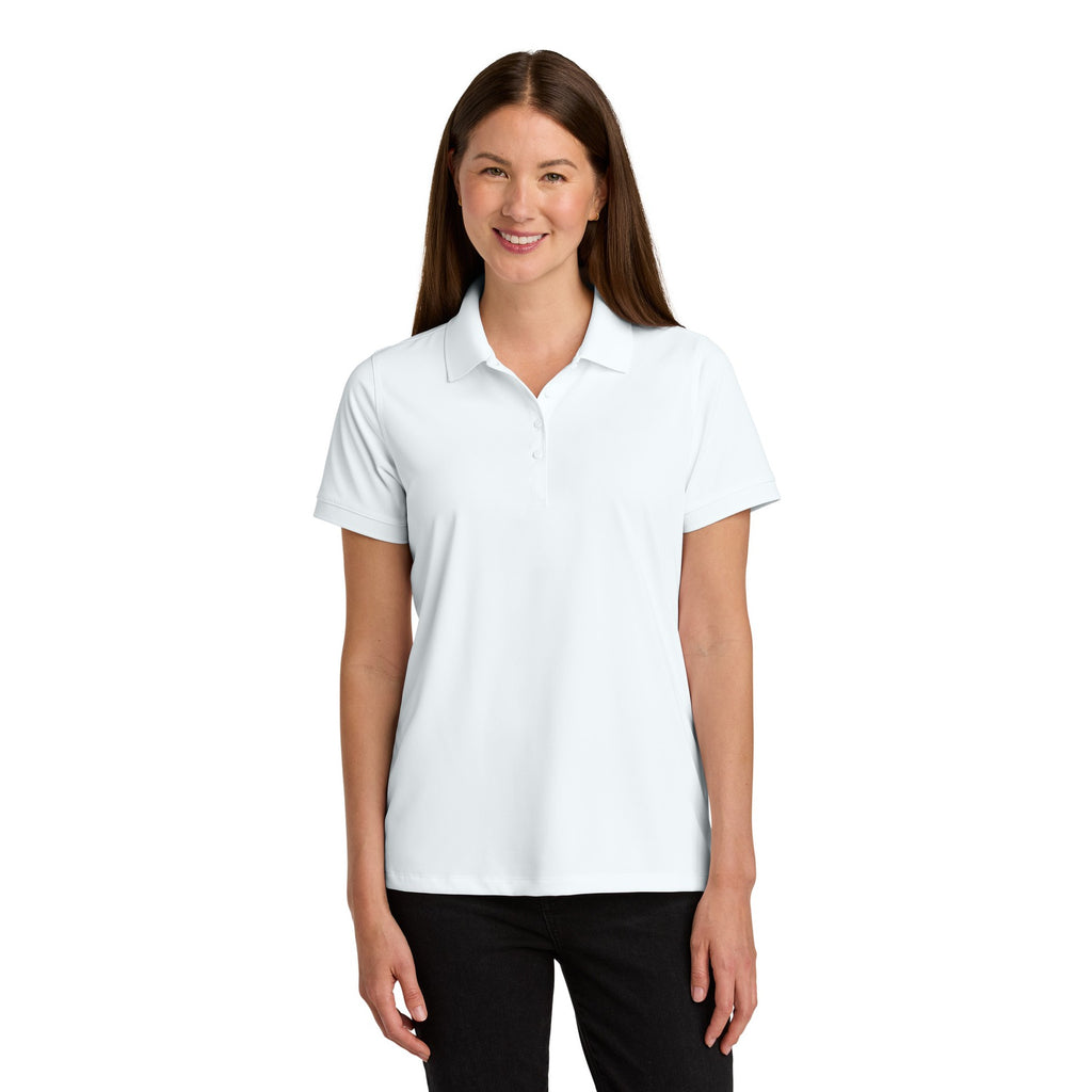 Custom Logo Women's Workwear Pro Polo |real|worn|White
