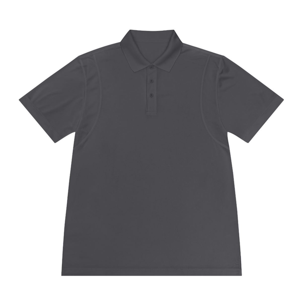 Actual iron-grey garment front view
