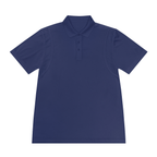 Photographic navy front garment view