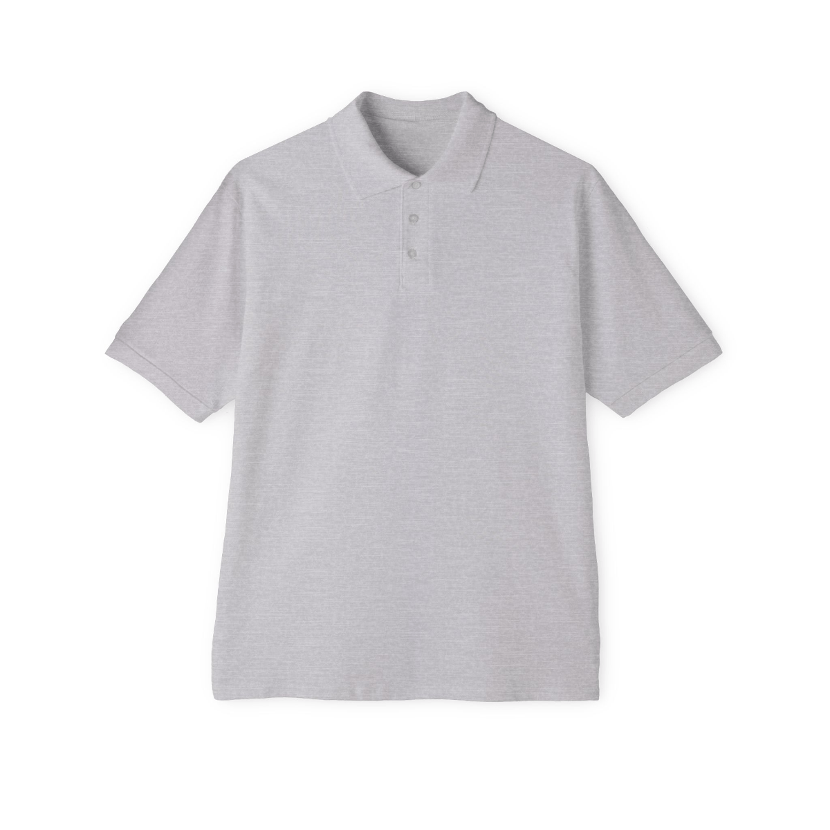Actual athletic-heather garment front view