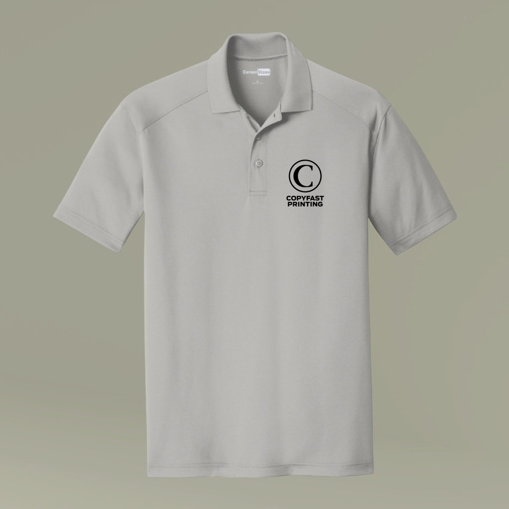 Custom Embroidered Snag-Proof Work Polo |real|lead|Light Grey