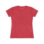Custom Women's Tri-Blend T-Shirt