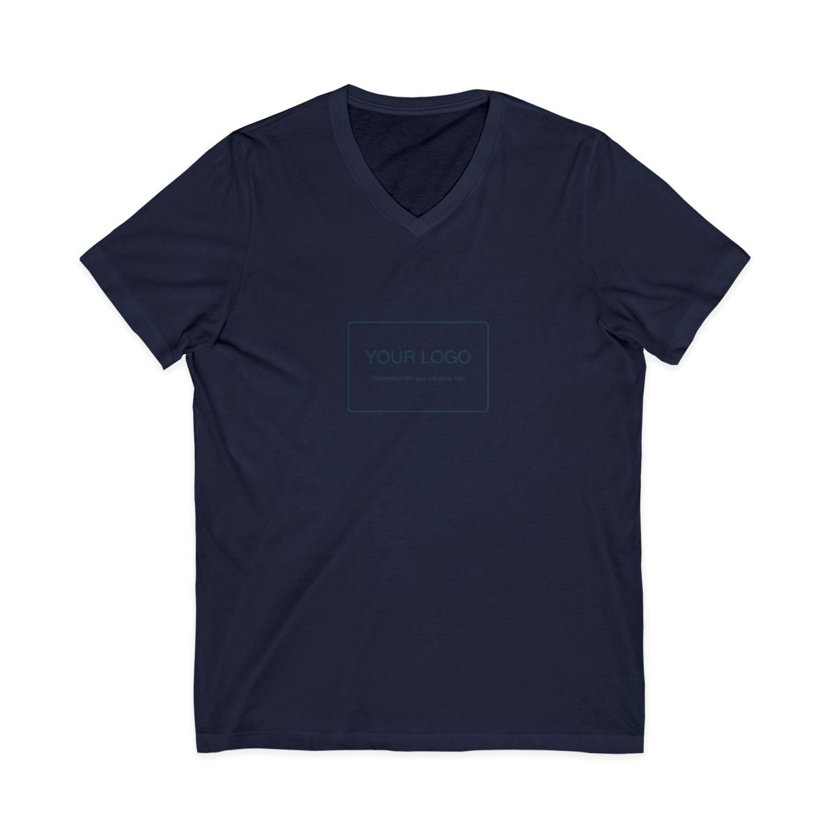 Custom Bella+Canvas V-Neck T-Shirt
