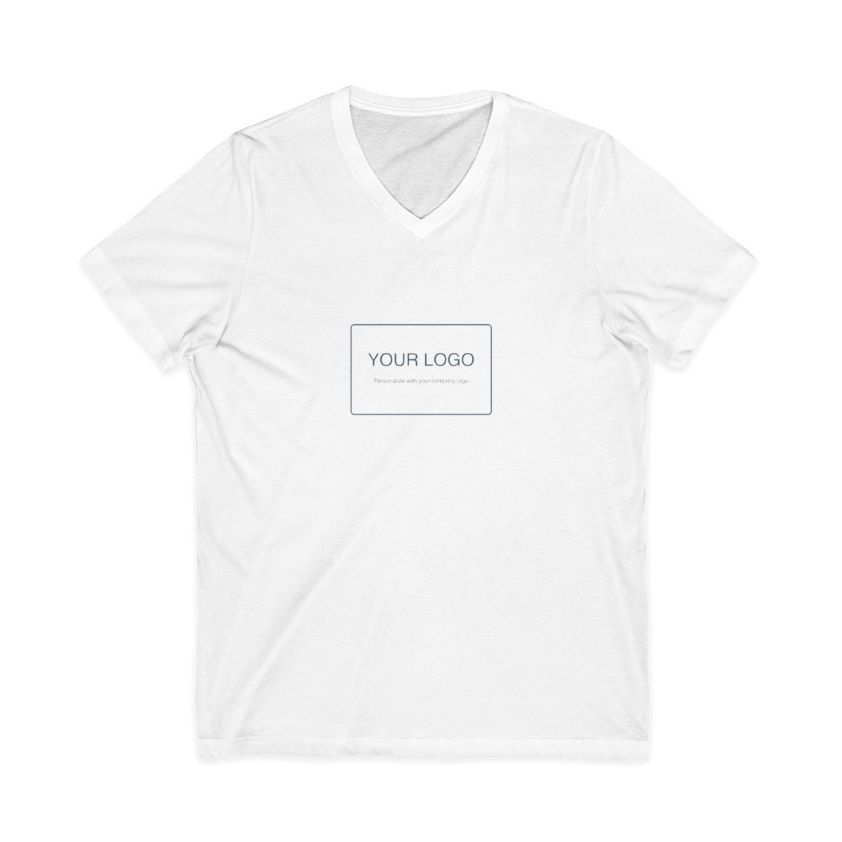 Custom Bella+Canvas V-Neck T-Shirt