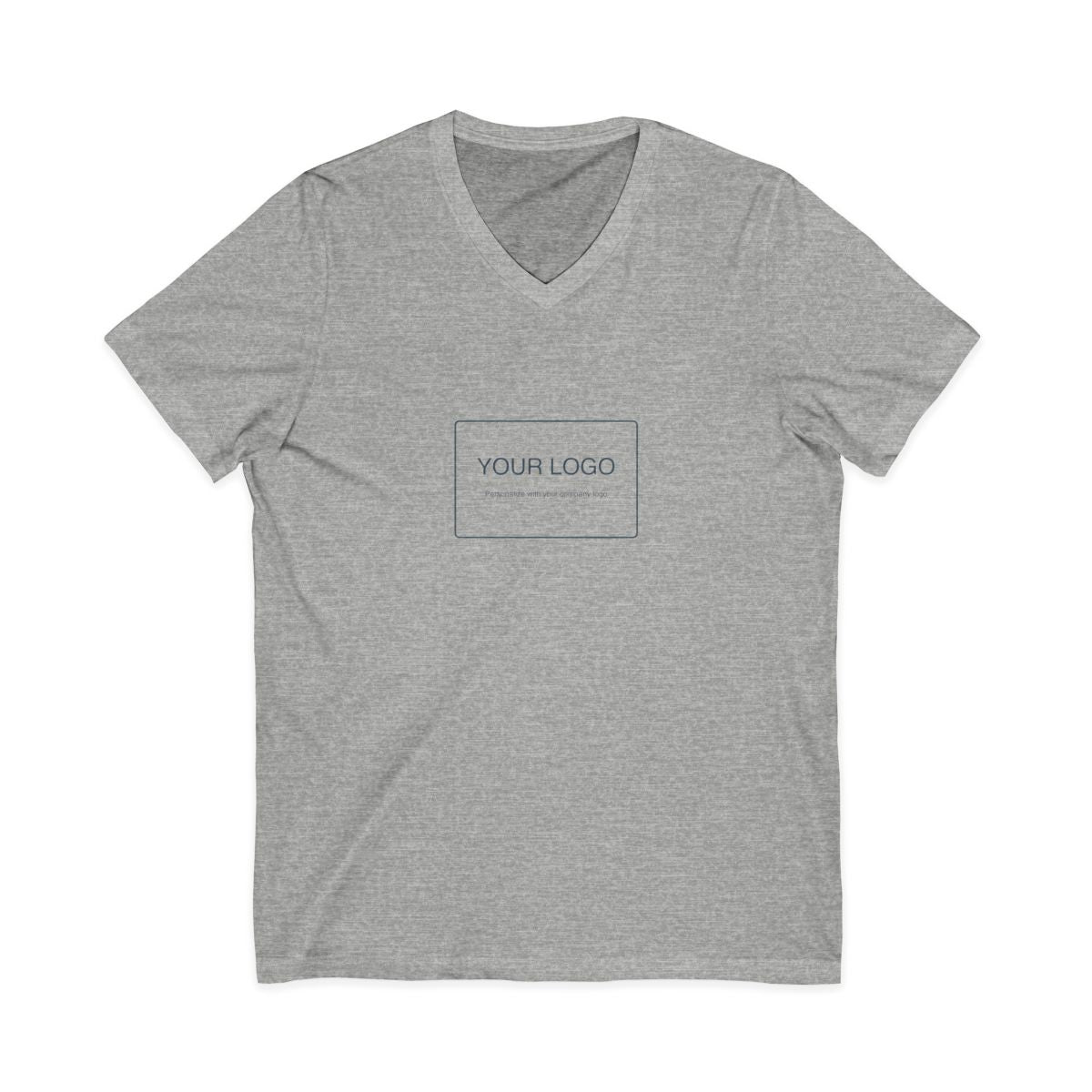 Custom Bella+Canvas V-Neck T-Shirt