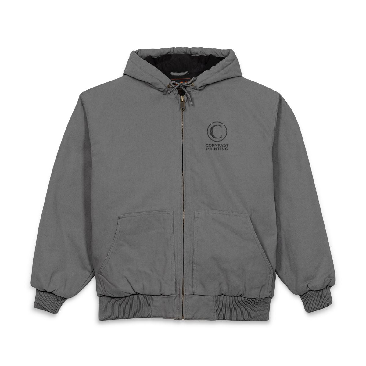 Custom Embroidered Duck Cloth Work Jacket