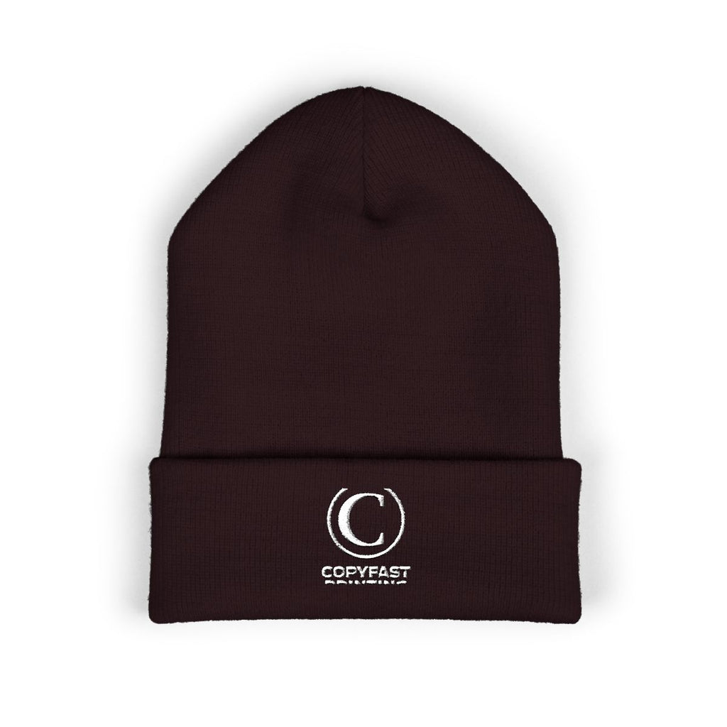 Custom Embroidered Cuffed Beanie
