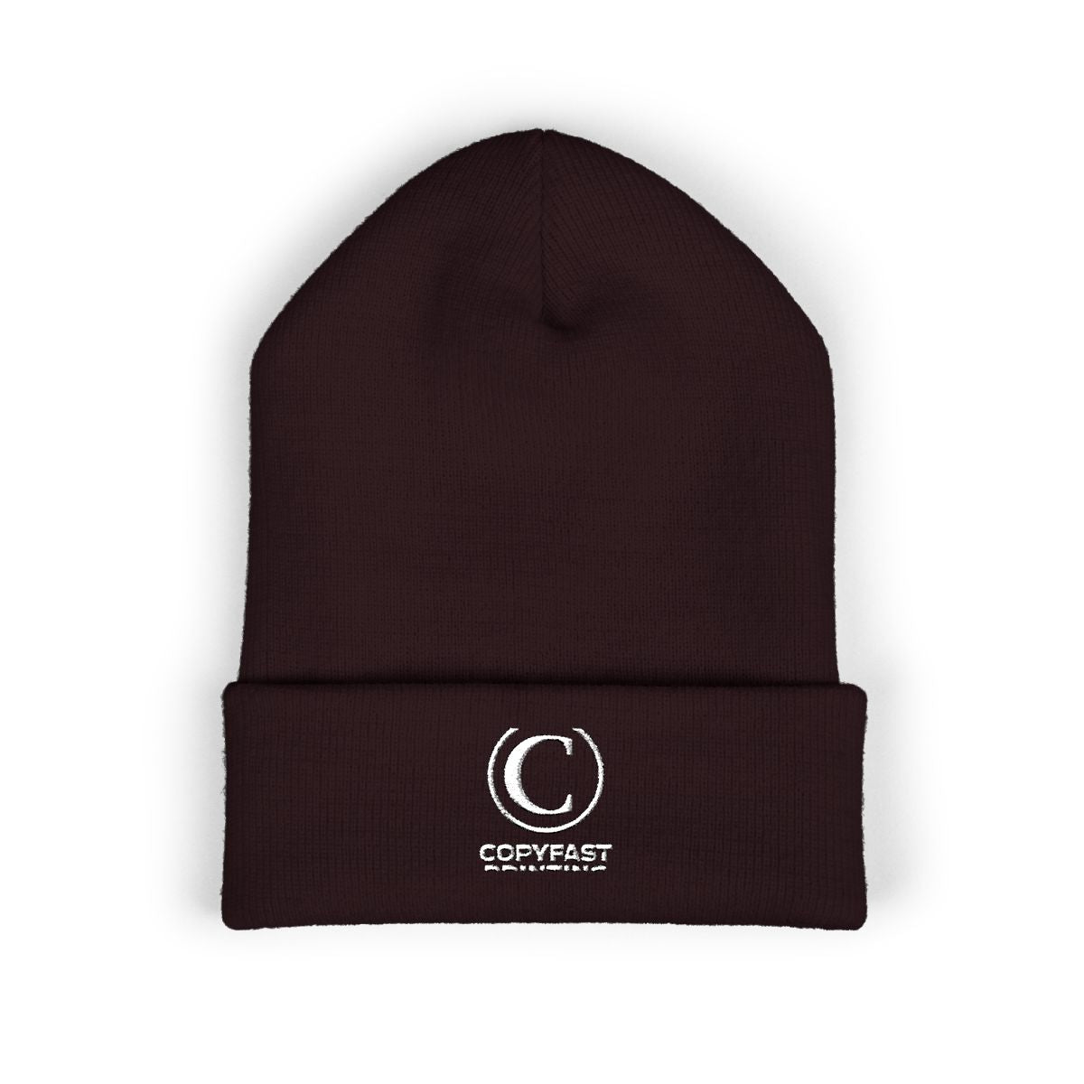 Custom Embroidered Cuffed Beanie