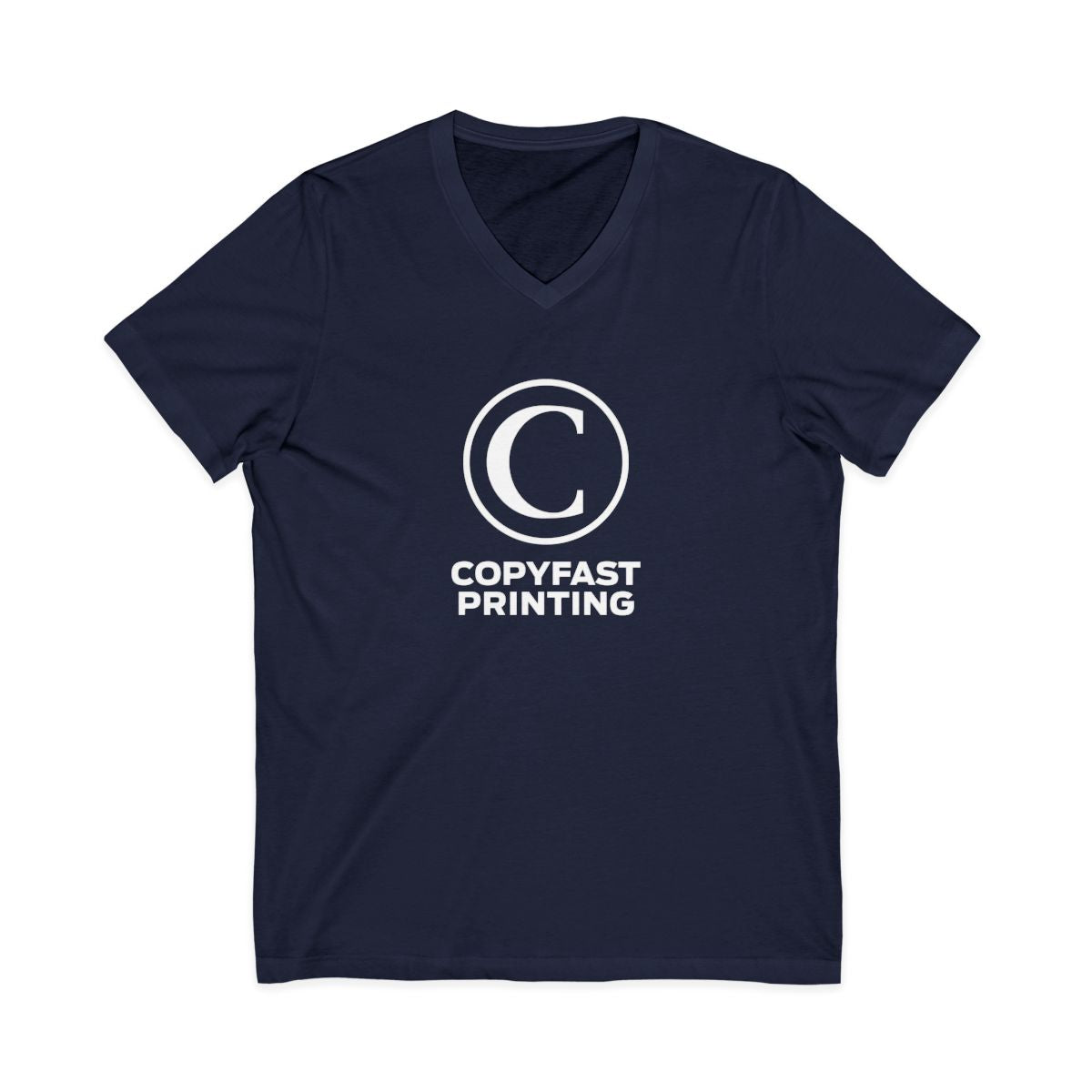 Custom Bella+Canvas V-Neck T-Shirt