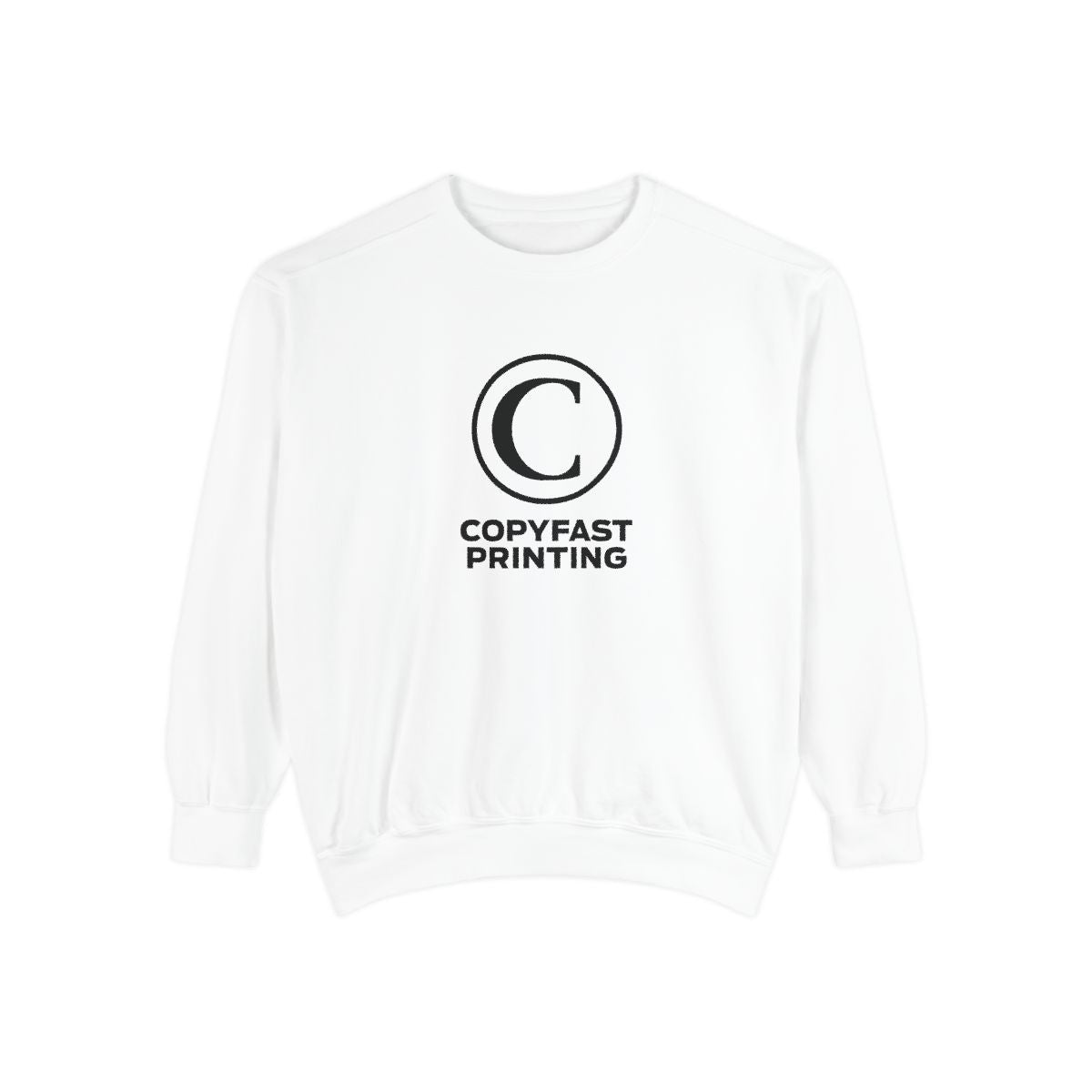 Custom Garment-Dyed Sweatshirt