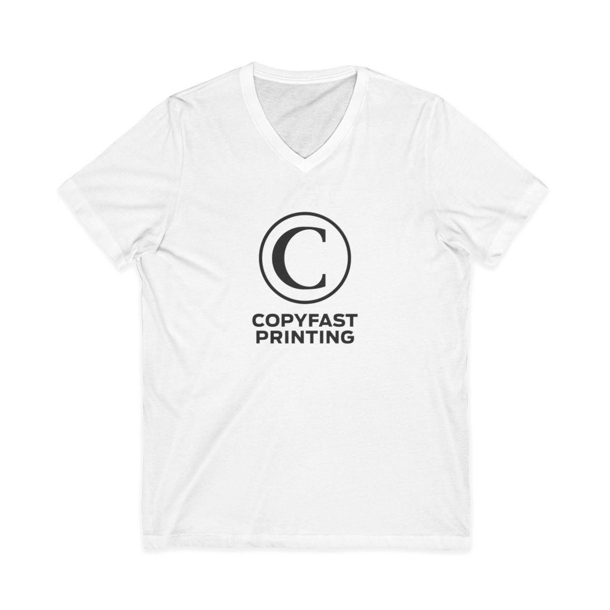 Custom Bella+Canvas V-Neck T-Shirt