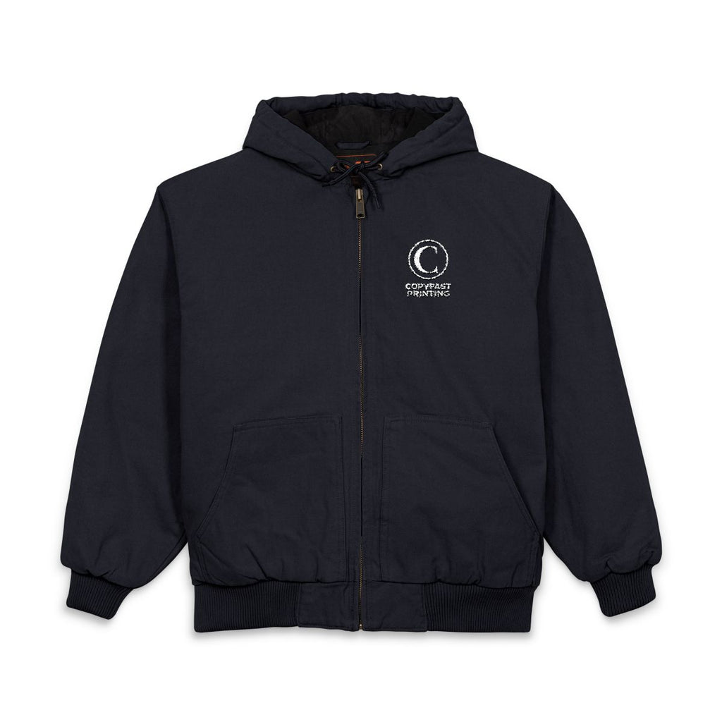 Custom Embroidered Duck Cloth Work Jacket