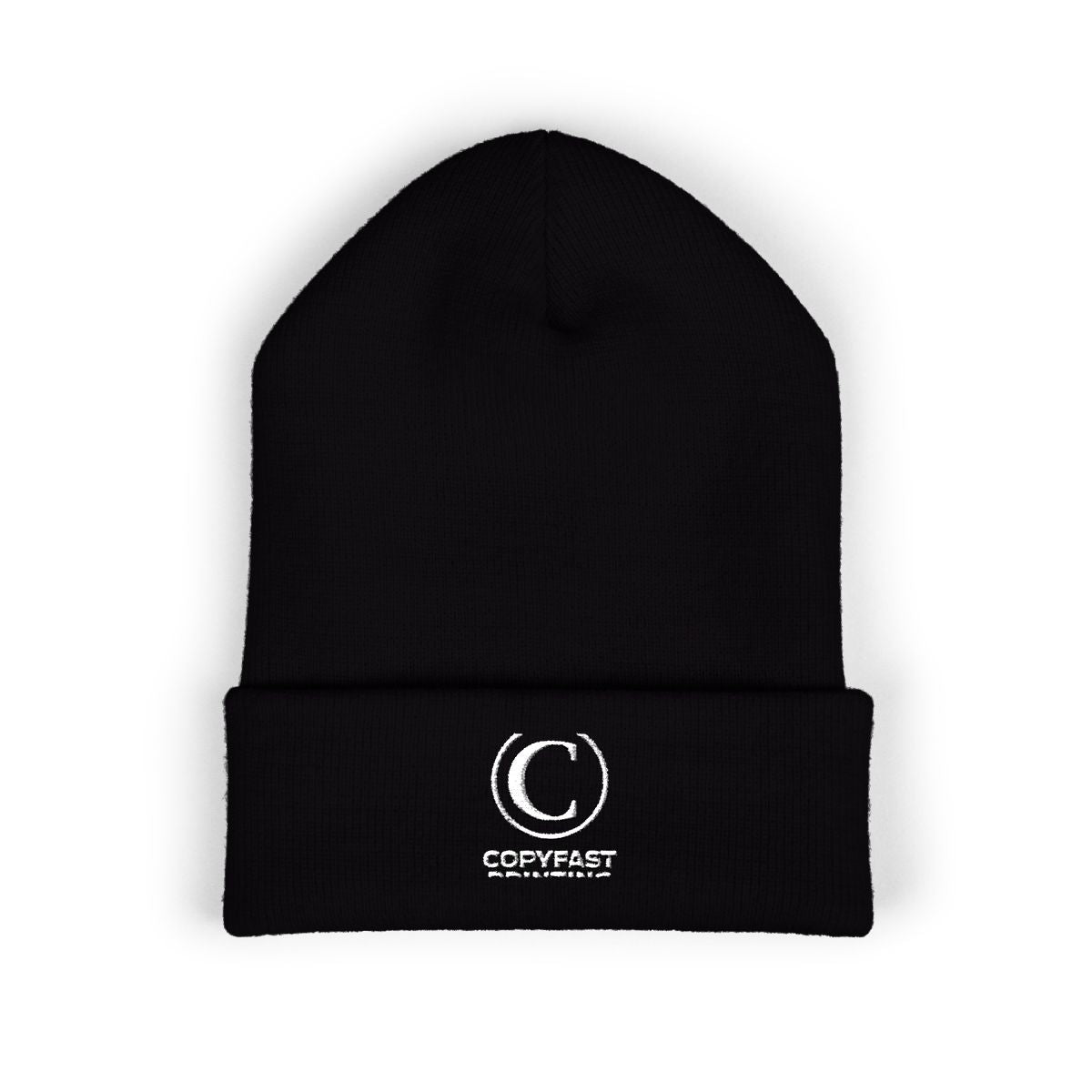 Custom Embroidered Cuffed Beanie