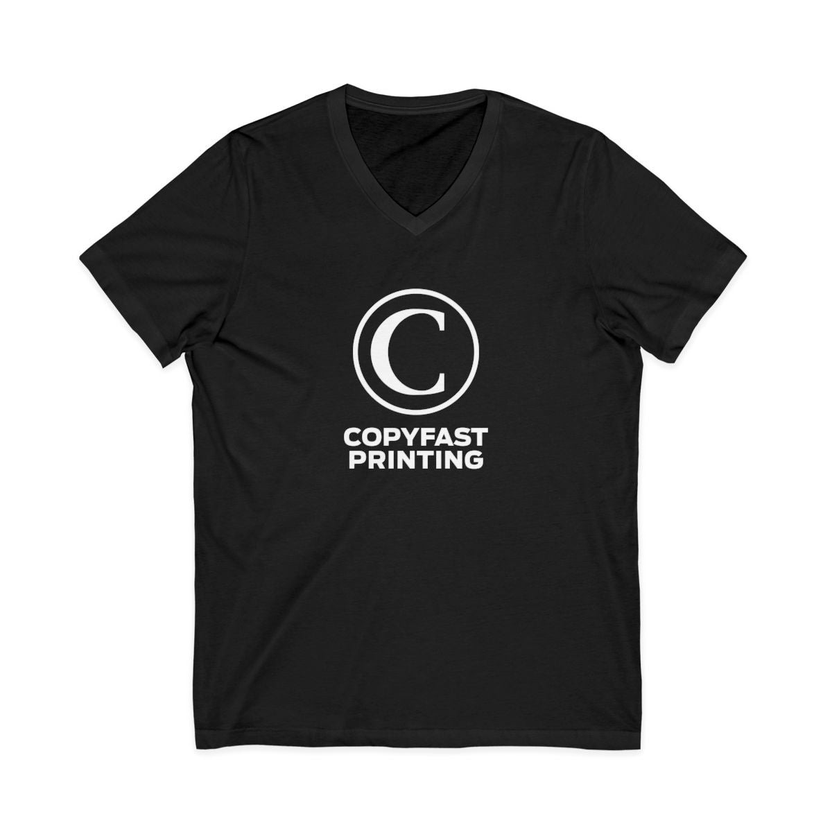 Custom Bella+Canvas V-Neck T-Shirt