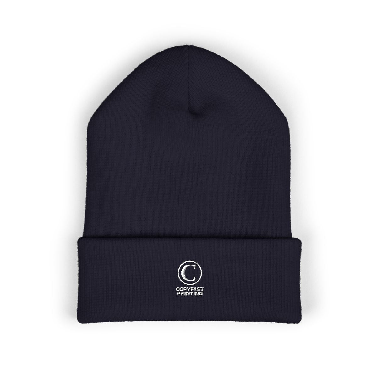 Custom Embroidered Cuffed Beanie