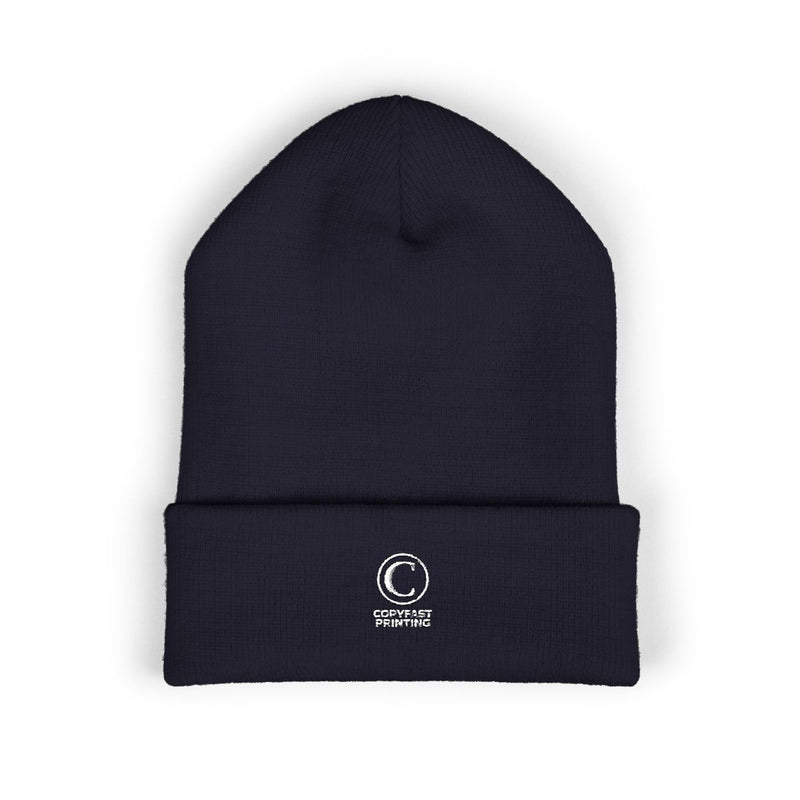 Custom Embroidered Cuffed Beanie