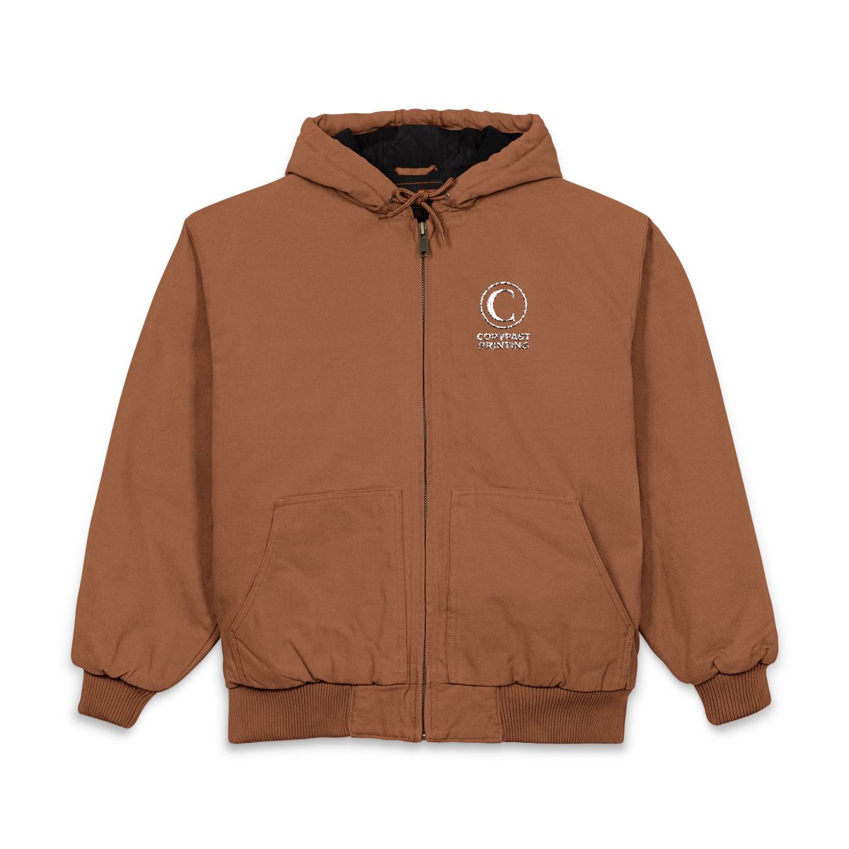 Custom Embroidered Duck Cloth Work Jacket