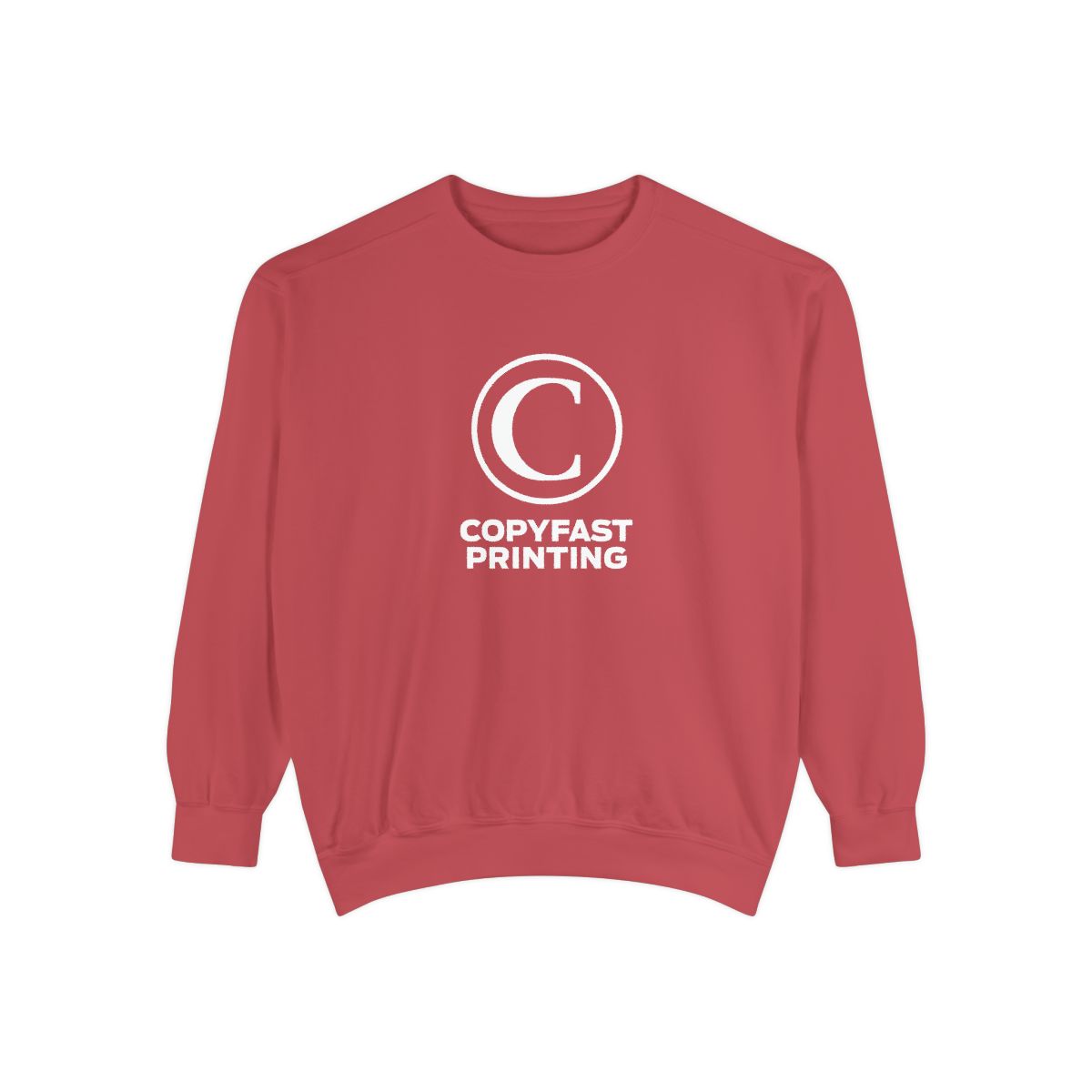 Custom Garment-Dyed Sweatshirt