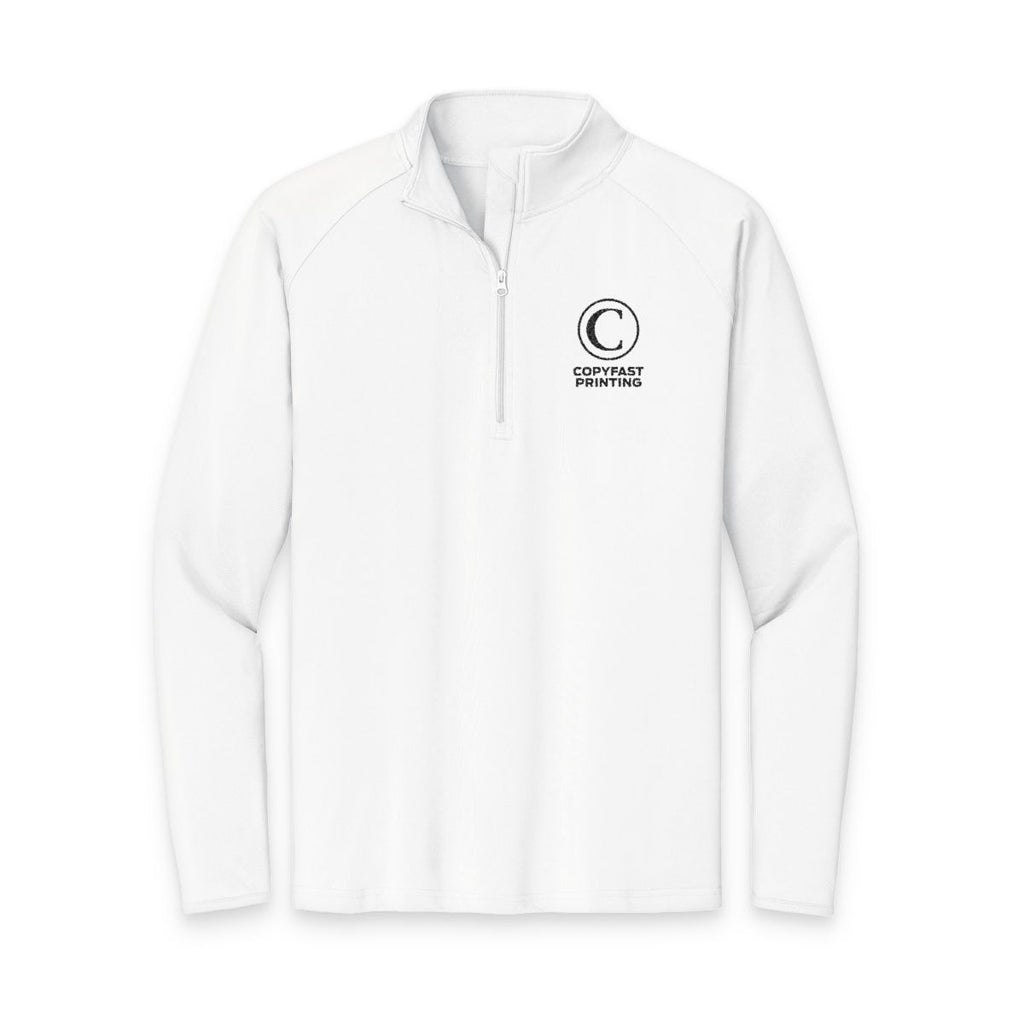 Custom Embroidered Quarter-Zip Pullover