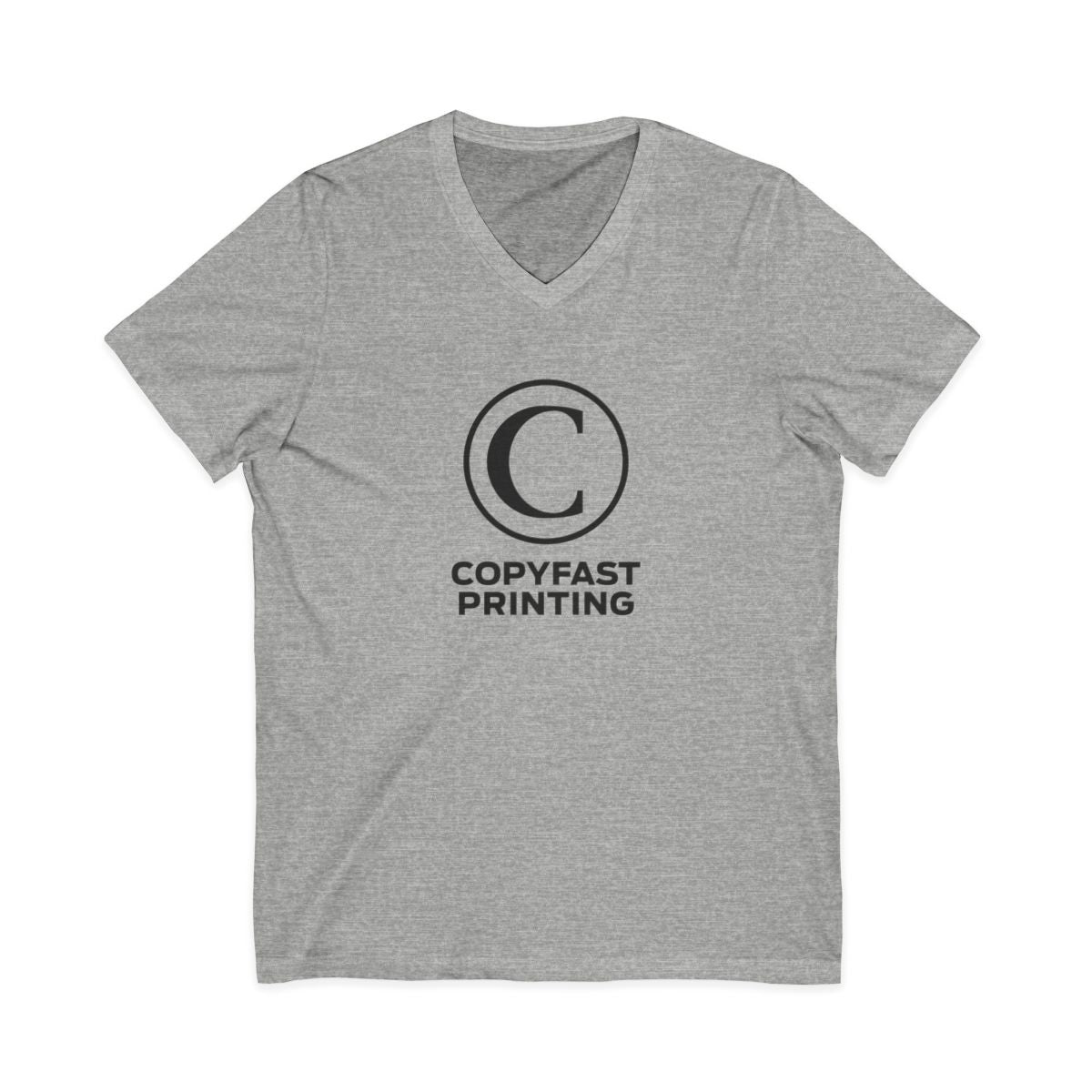 Custom Bella+Canvas V-Neck T-Shirt