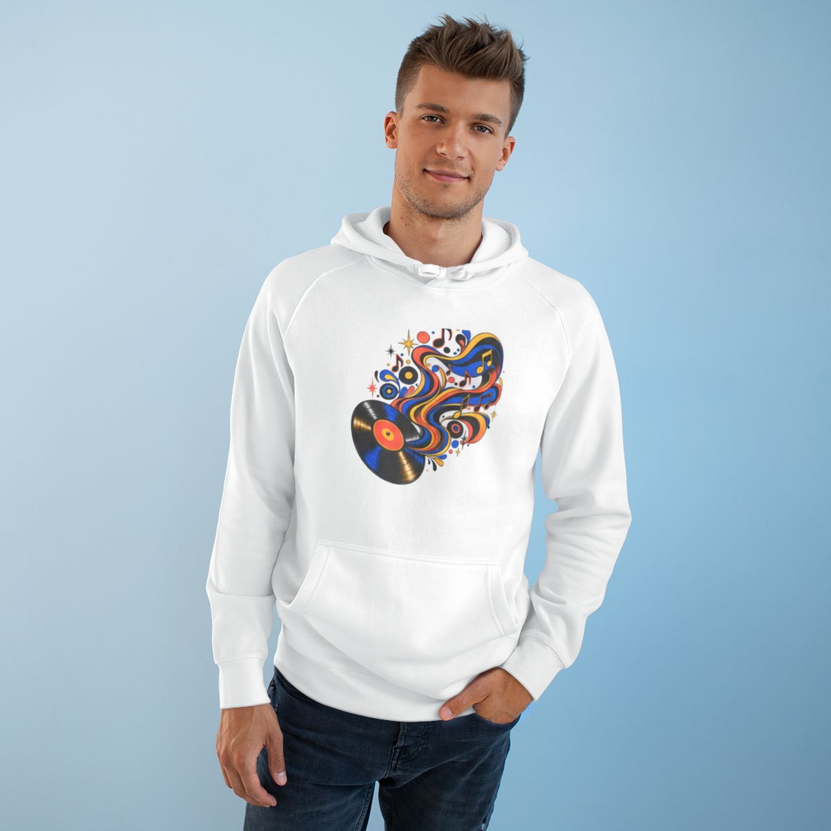 Custom AS Colour Heavyweight Hoodie |graphic
