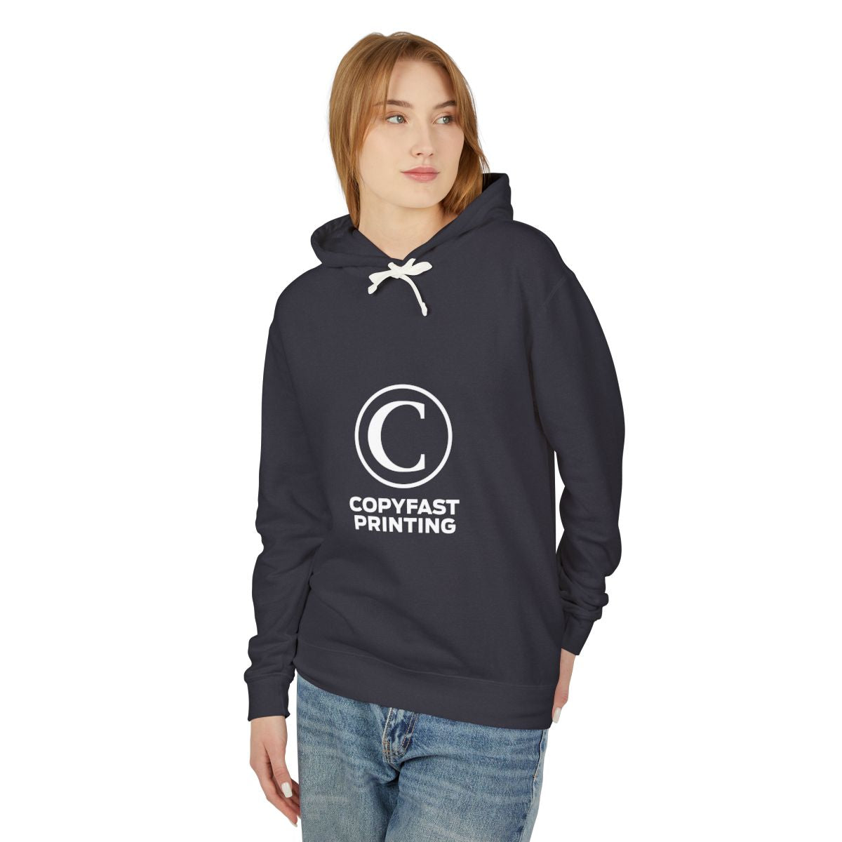 Custom Comfort Colors Lightweight Hoodie |worn