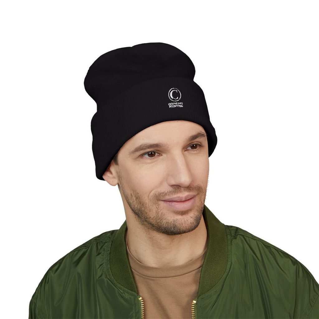 Custom Embroidered Cuffed Beanie